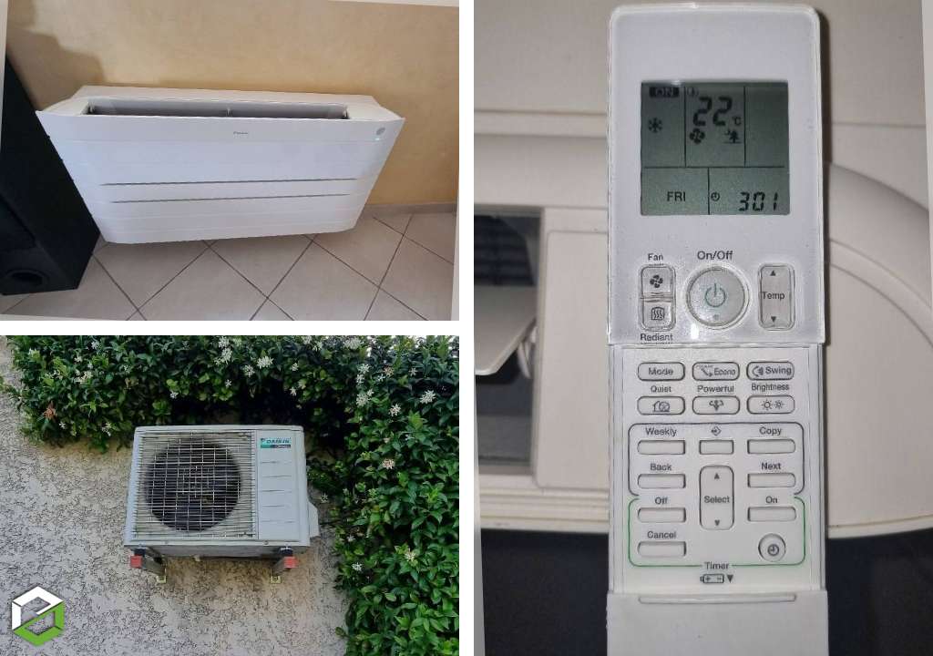 Maintenance climatisation mono-split console DAIKIN à Uzès (30)
