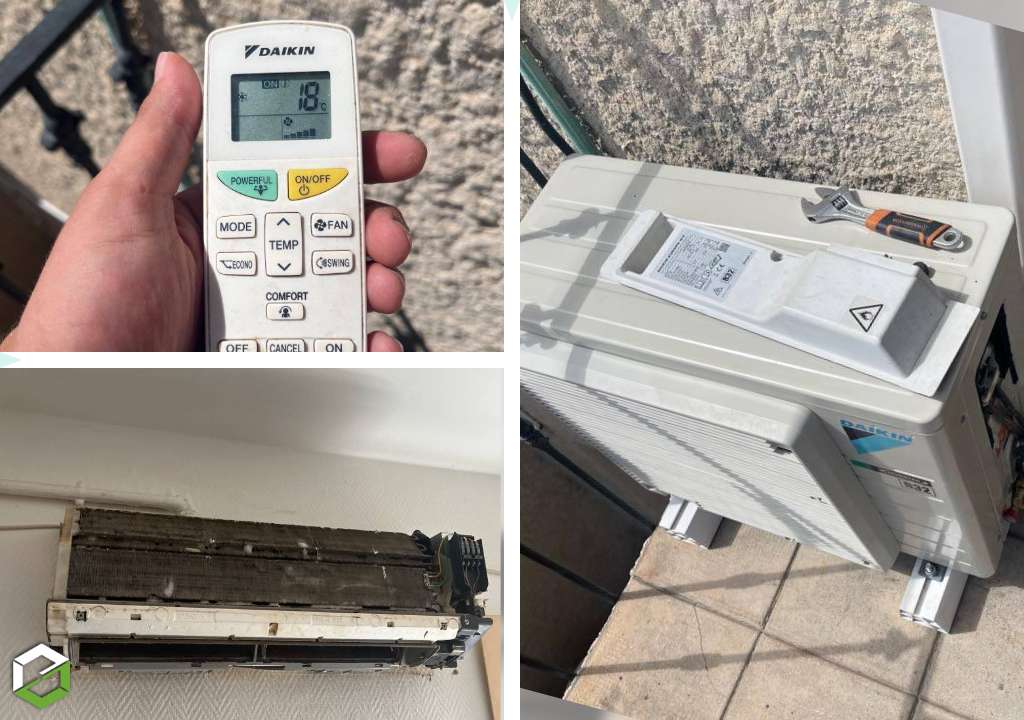 maintenance climatisation mono-split console daikin à nîmes