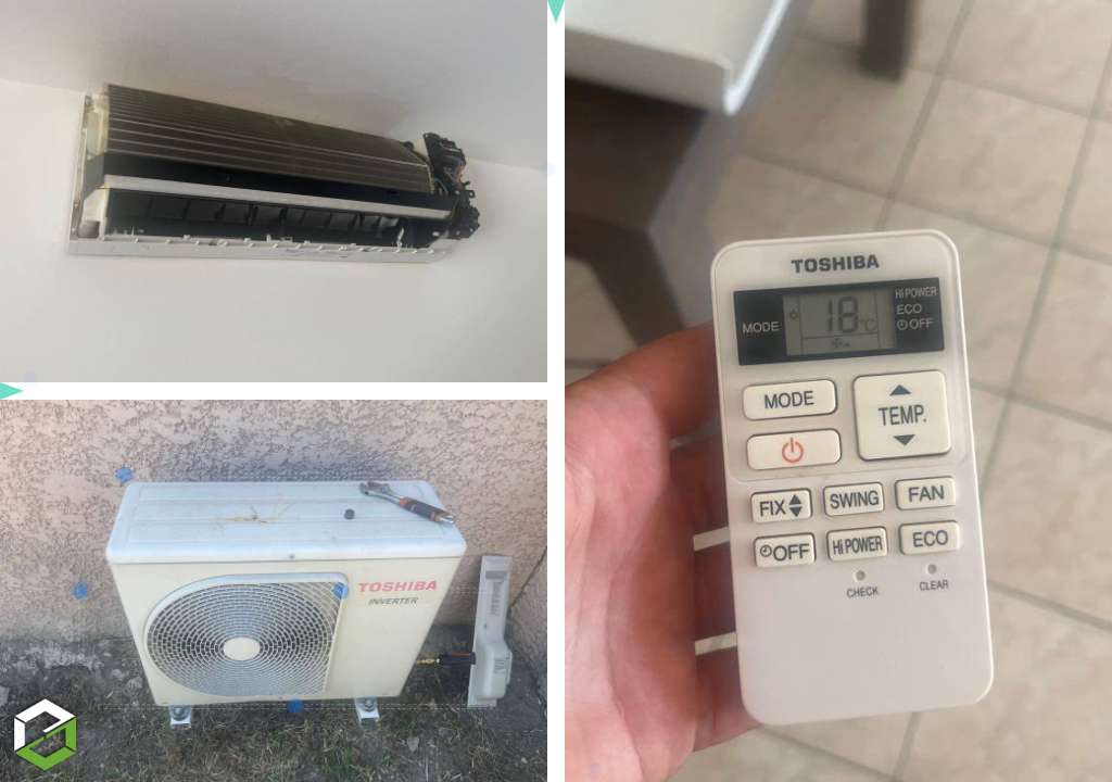 maintenance climatisation mono-split murale toshiba à montaren et saint mediers