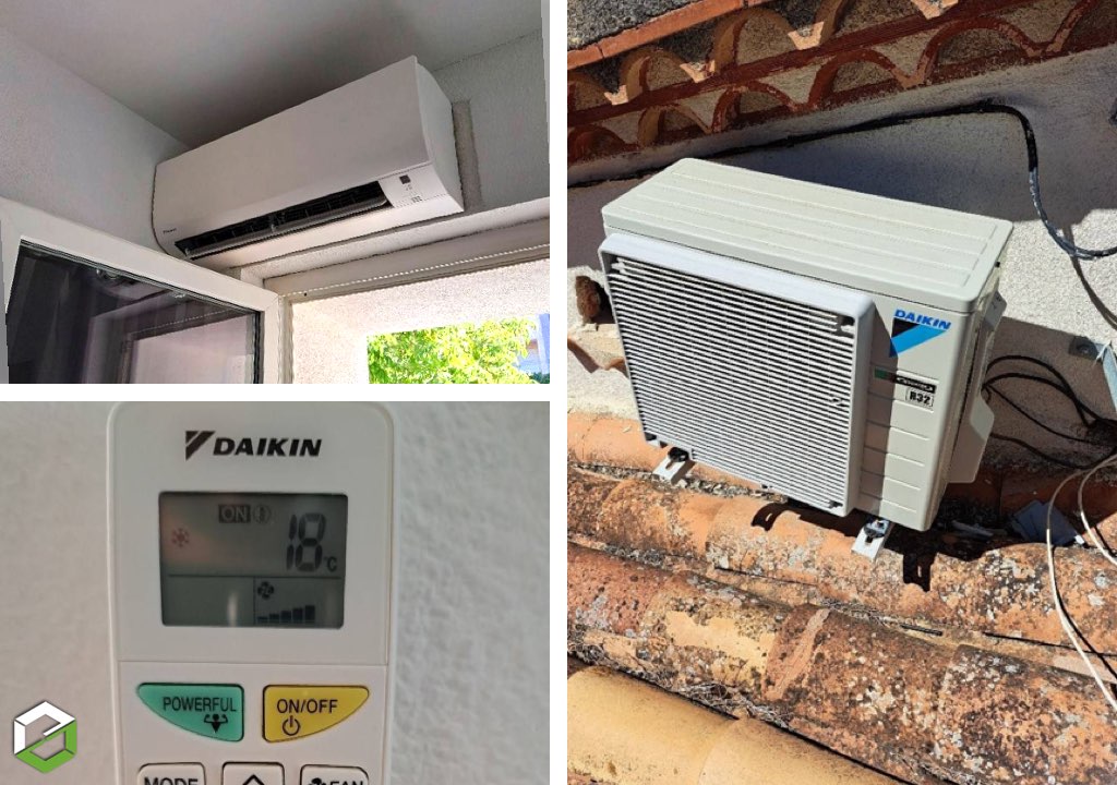 maintenance climatisation mono-split murale daikin à nimes