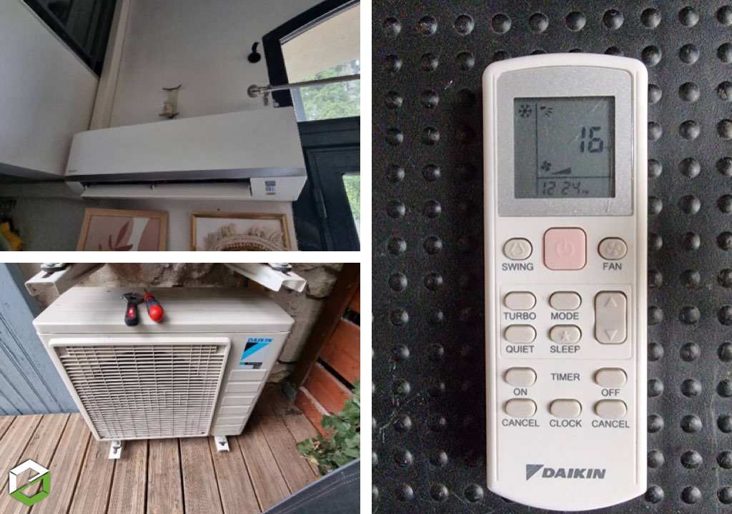 maintenance climatisation mono-split murale daikin à nimes