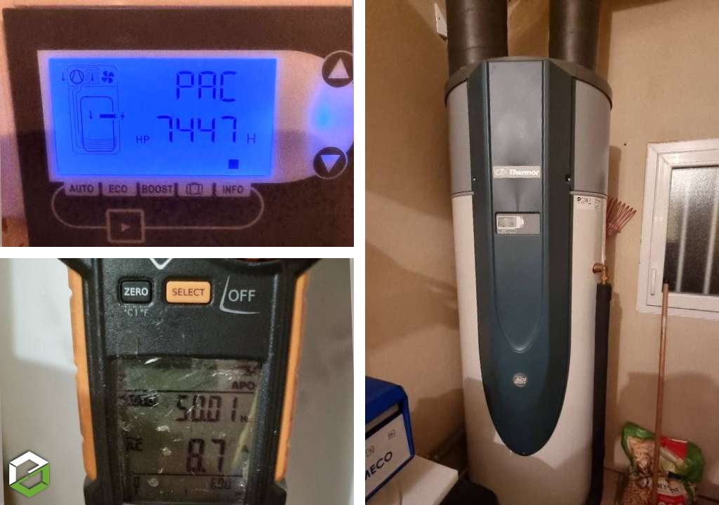 Maintenance chauffe-eau thermodynamique THERMOR à CAVILLARGUES