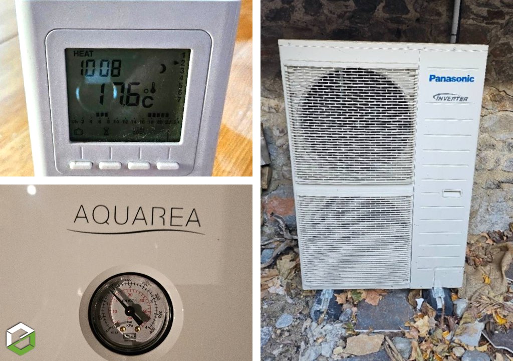 Maintenance pompe à chaleur PANASONIC AQUAREA à GENOLHAC