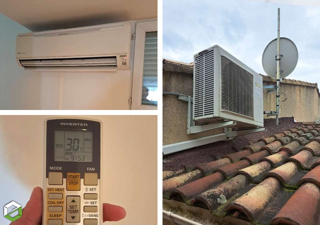 Consultez la chantier : entretien d'une climatisation mono-split murale fujitsu general à villeneuve les avignon