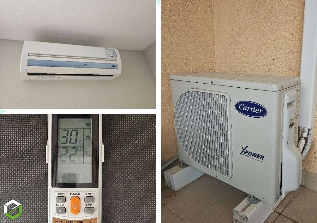 Consultez la chantier : entretien d'une climatisation mono-split murale carrier