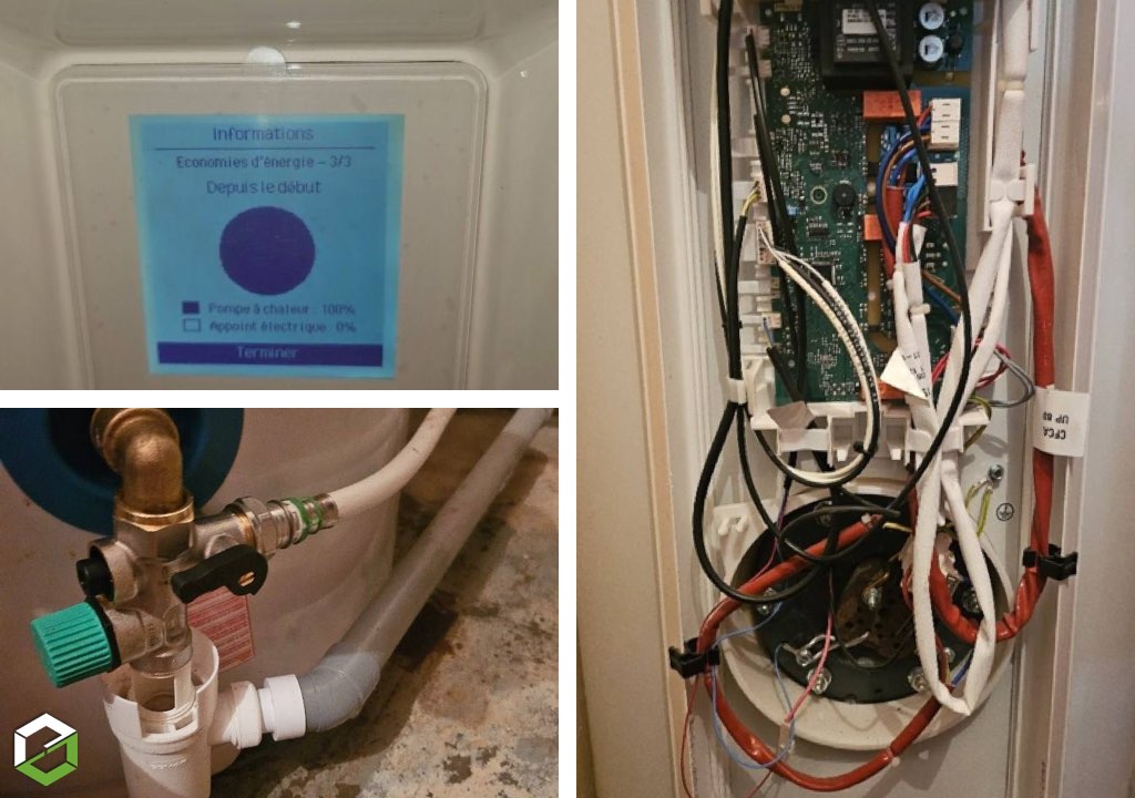 Entretien d'un chauffe-eau thermodynamique THALEOS 200 L