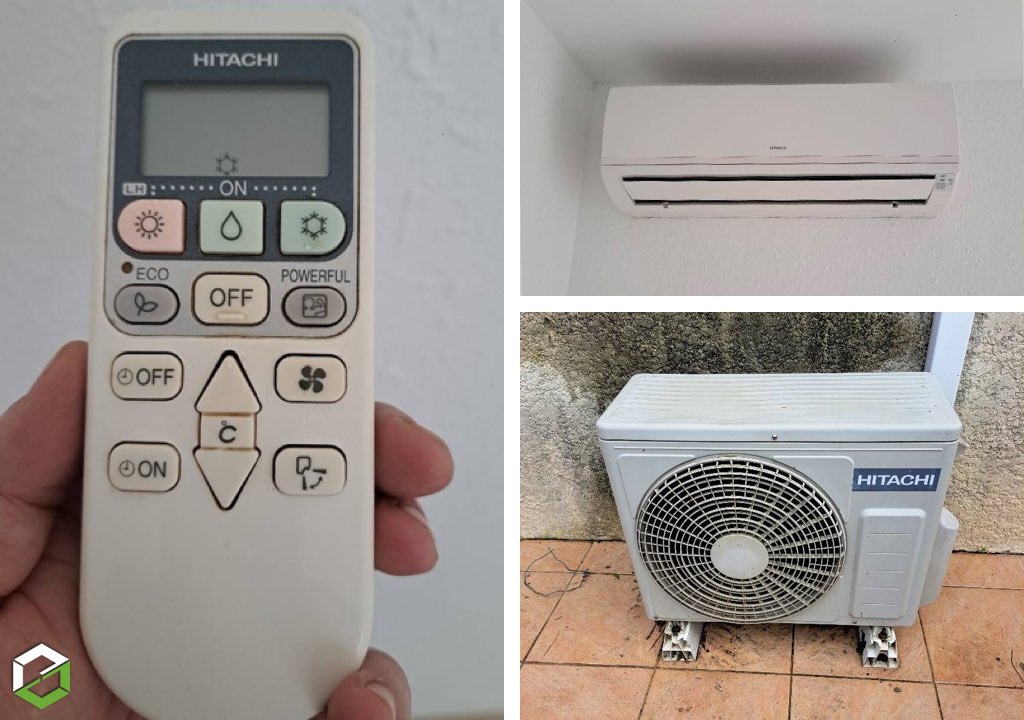 Maintenance climatisation mono-split mural HITACHI
