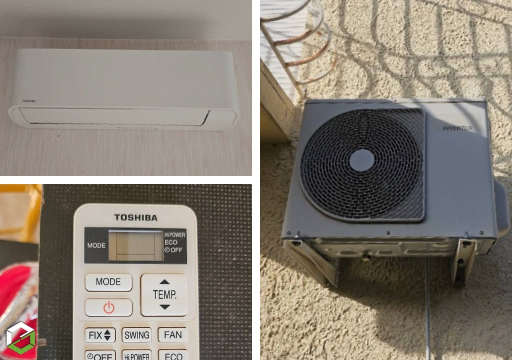 Maintenance d'une climatisation mono-split murale Toshiba 