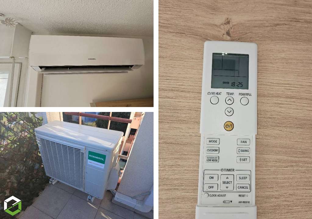 Entretien d'une climatisation mono-split murale FUJITSU GENERAL