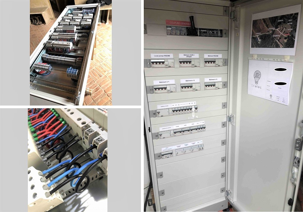 Consultez la chantier : réfection d'un tgbt - sk elec - electricite generale 58