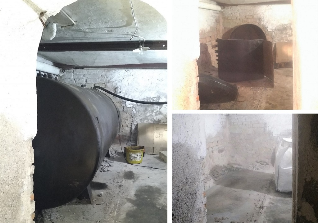 Consultez la chantier : découpage et enlèvement d'une cuve fioul de 5000 litres