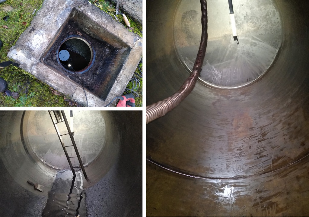 Consultez la chantier : neutralisation par comblement d'une cuve fioul enterrée et abandonnée 
