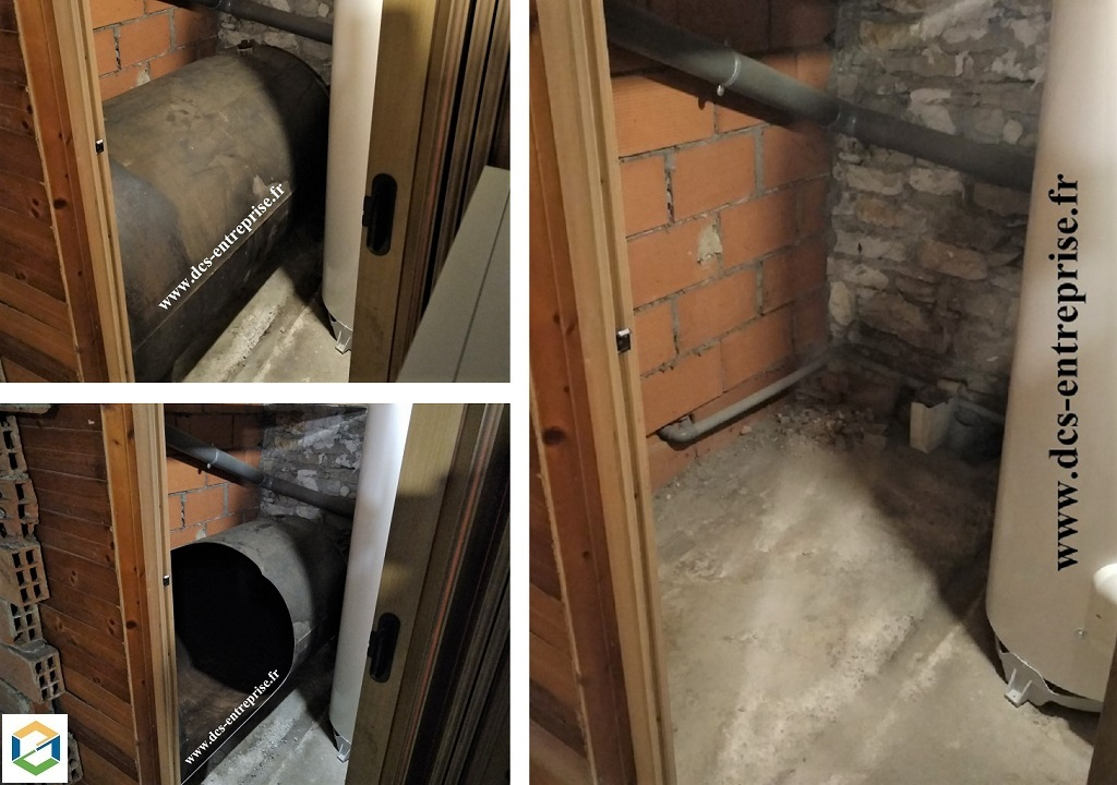 Consultez la chantier : dégazage et découpage d'une cuve fioul de 1300 litres