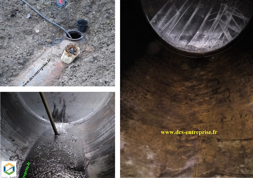 Dégazage et nettoyage d'une cuve fuel abandonnée et enterrée de 3000 litres