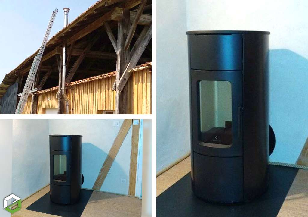 Consultez la chantier : installaeur poêle à granulés de bois ravelli