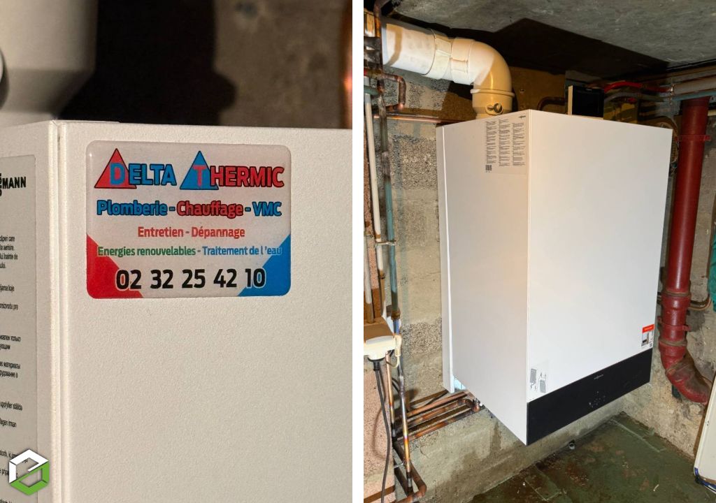 Pose chaudière gaz à condensation Viessmann Vitodens 100-W - Installateur RGE et QUALIGAZ 