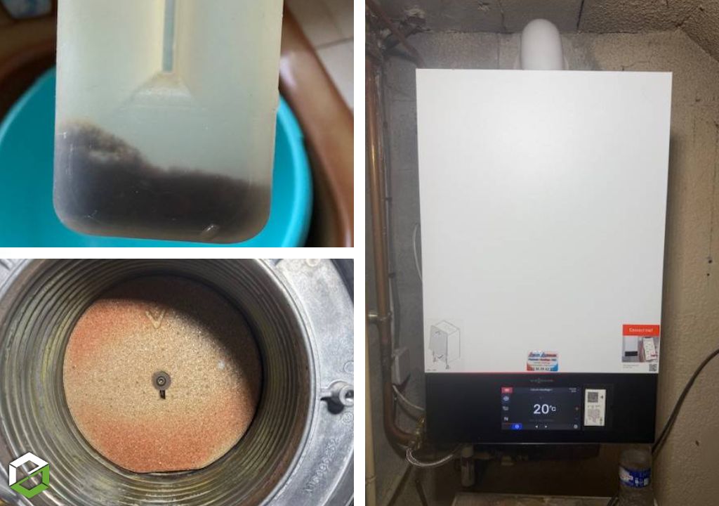 Entretien d'une chaudière gaz à condensation Viessmann Vitodens 200-W-Eure (27)