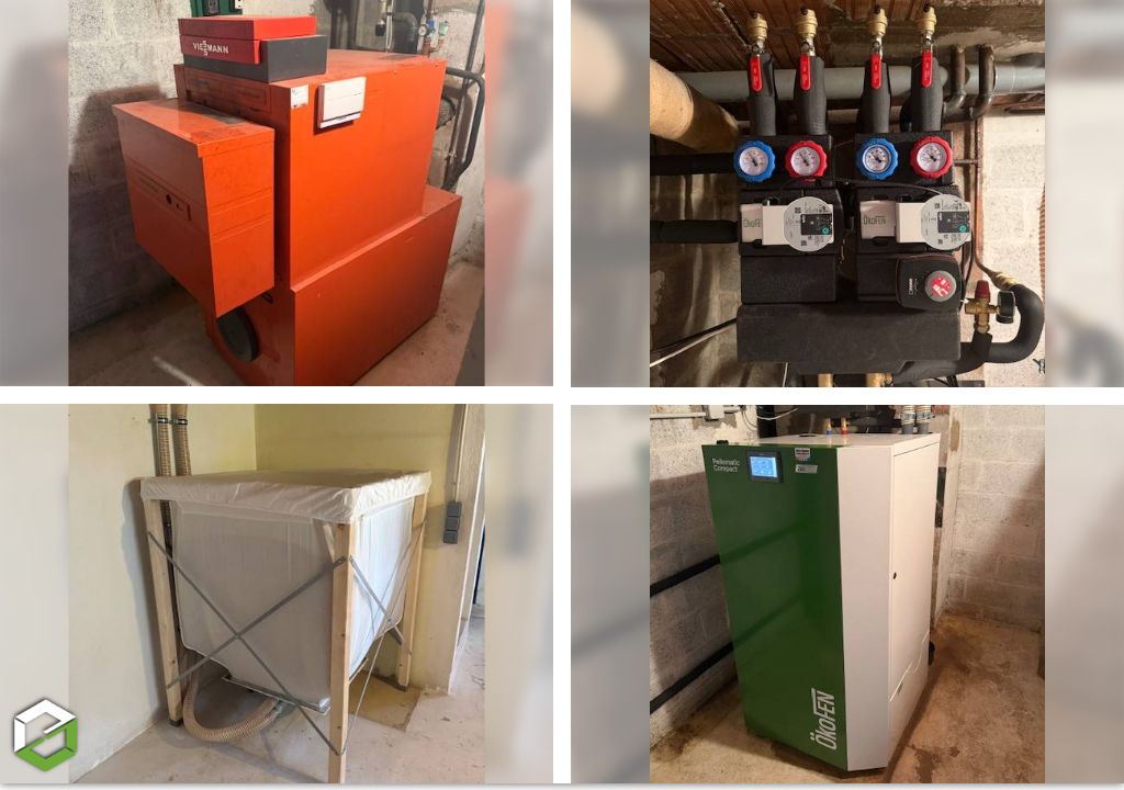 Chaudière à Granulés de bois Ökofen Zéro Flamme - RGE QUALIBOIS - 76 / 27 Eure / Seine Maritime