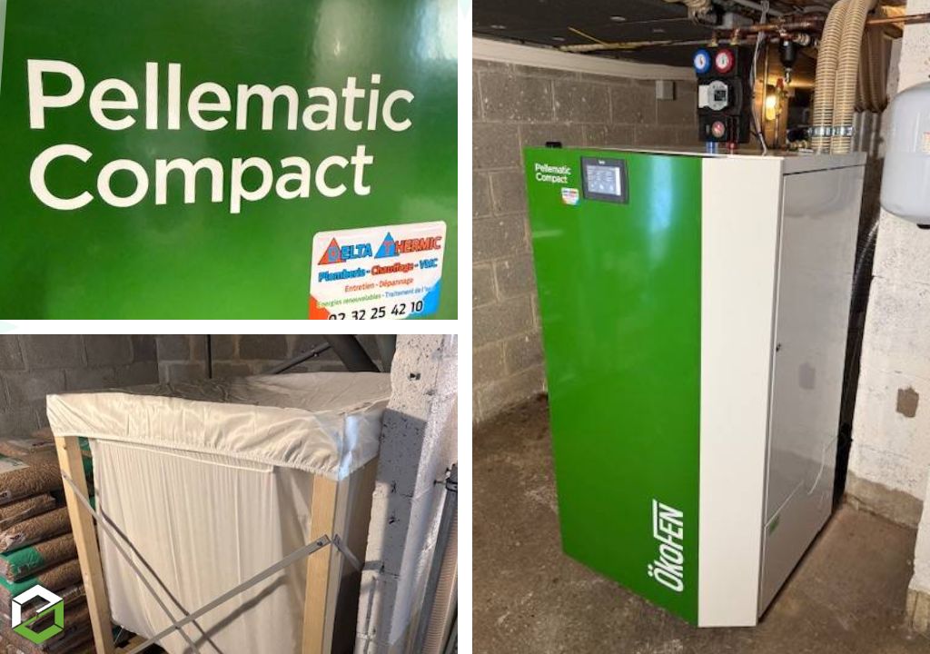 Chaudière à Granulés Ökofen Compact - RGE QUALIBOIS