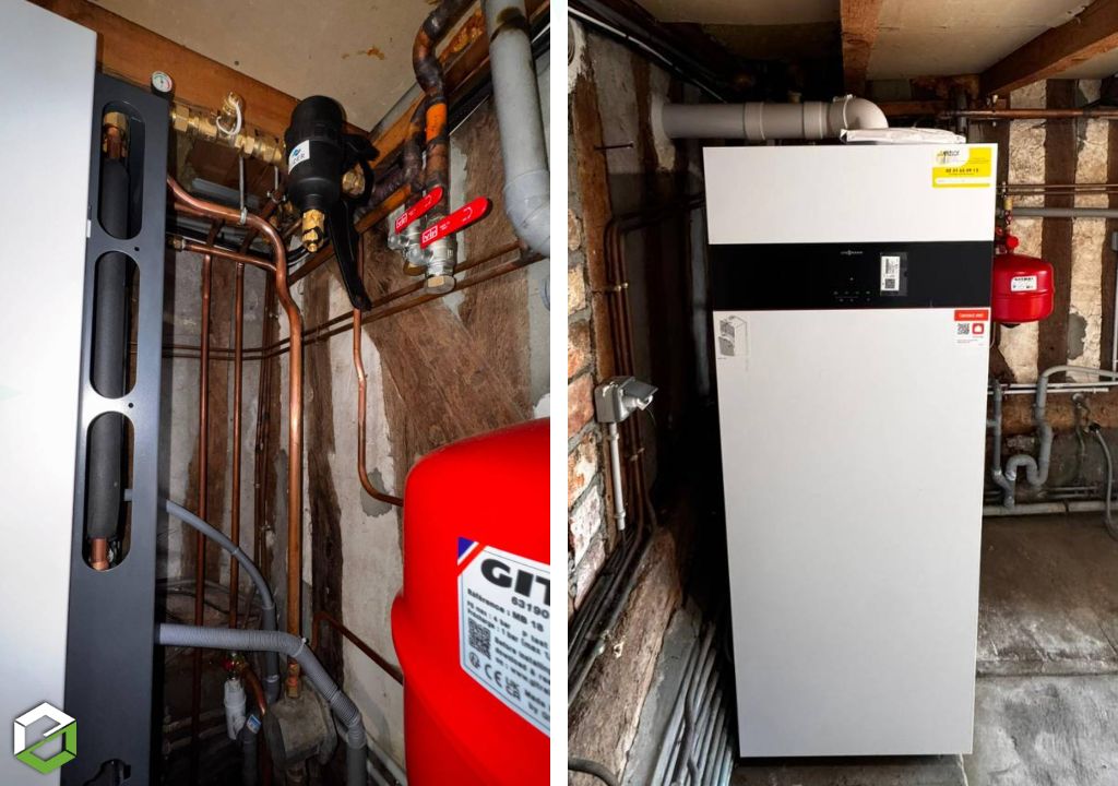 Installation d'une chaudière gaz condensation VIESSMANN-Calvados (14)