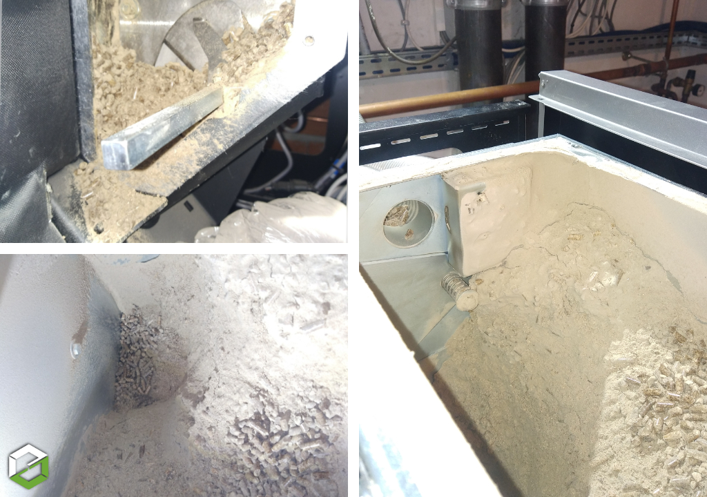 nettoyage d'un silo journalier + silo textile t20