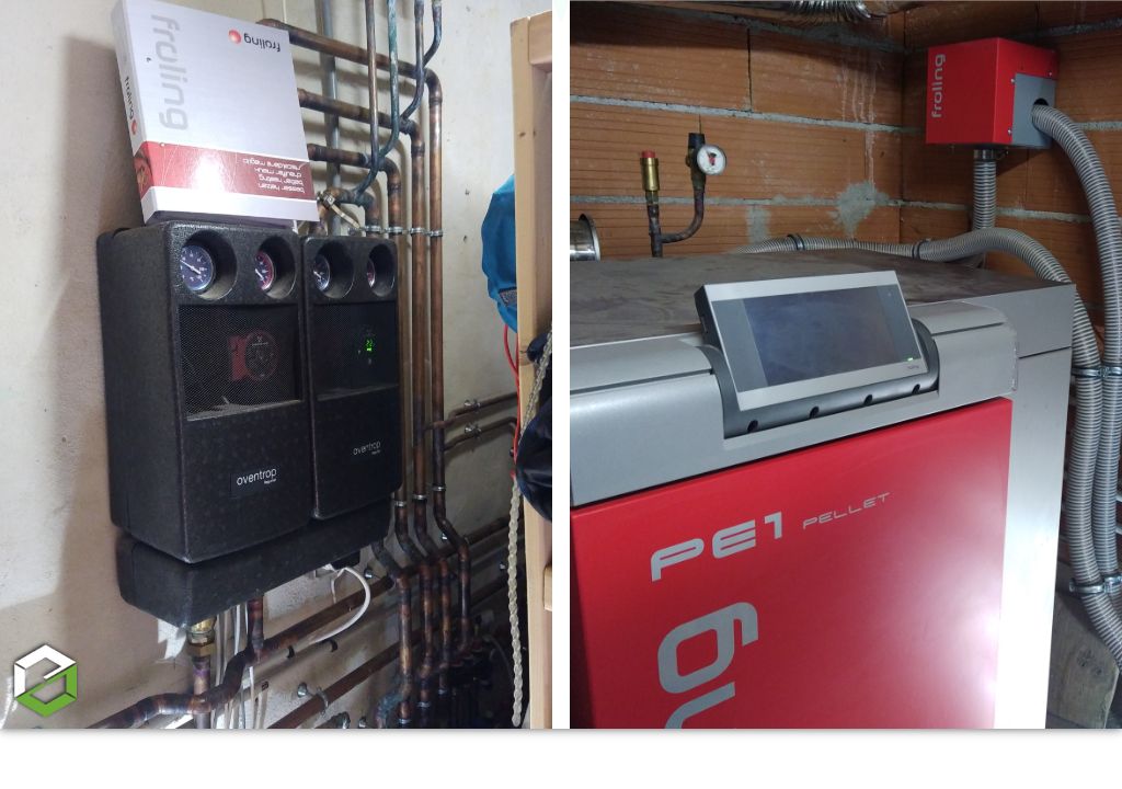 Fourniture et pose chaudière granulés de bois Froling PE1 de 20 kW