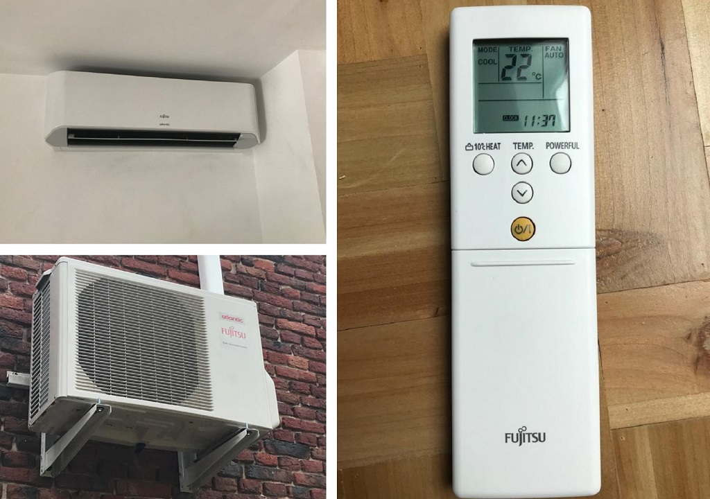 Installation et mise en service d'une climatisation réversible de marque ALTLANTIC de type LMCE