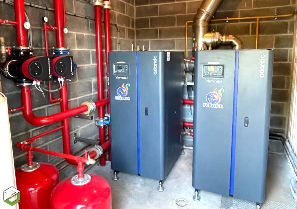 Consultez la chantier : entreprise rge qaligaz, installateur de chaudière gaz à condensation collectective pés de maubeuge