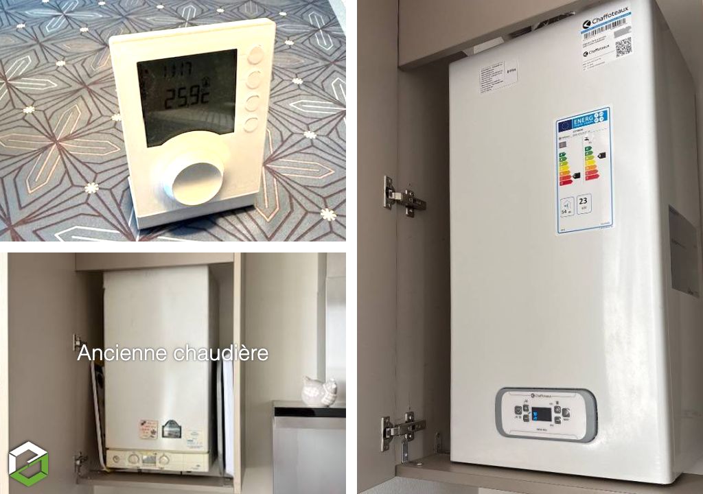 Remplacement d'une chaudière gaz -Finistère (29)