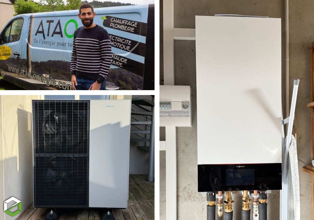 Installation d’une pompe à chaleur pour la production d’eau chaude sanitaire