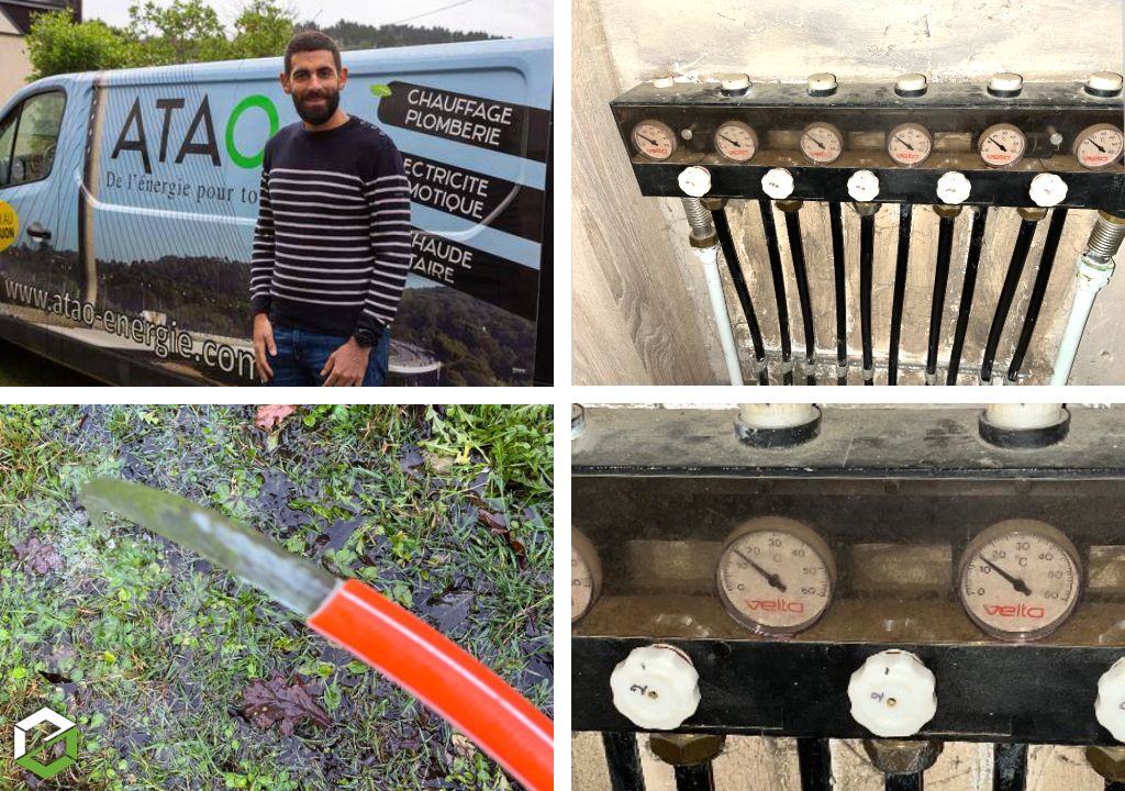 Ets Atao Energie : Désembouage hydrodynamique complet du réseau de chauffage