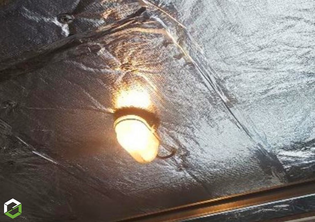 Isolation d'un plafond de garage - Artisan RGE 