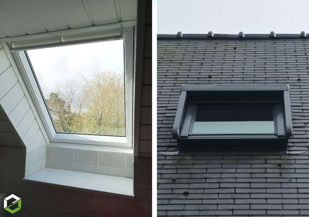 Consultez la chantier : remplacement de fenêtres de toit velux - artisan rge 