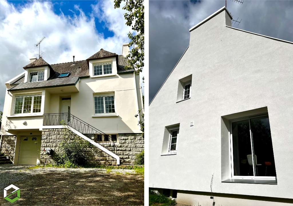 Artisan RGE - Isolation thermique par l'extérieur et ravalement dans le Finistère
