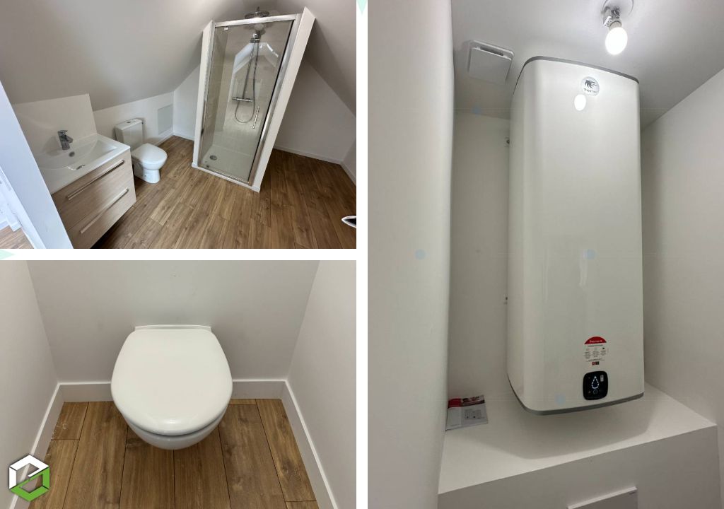 Installation complète de sanitaires dans un appartement-Calvados (14)