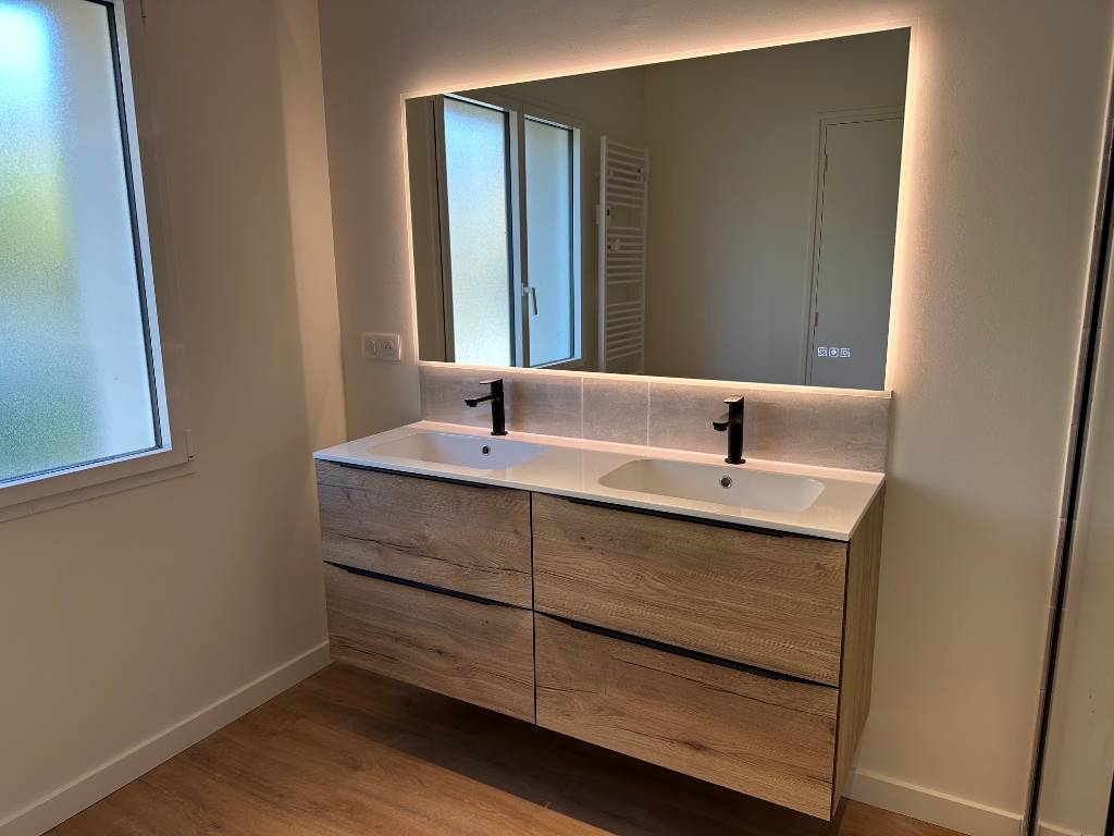 Plombier chauffagiste RGE - Rénovation salle de bain Alterna, Hansgrohe et Acquabella - Bayeux (14400) - Calvados (14)-Calvados (14)