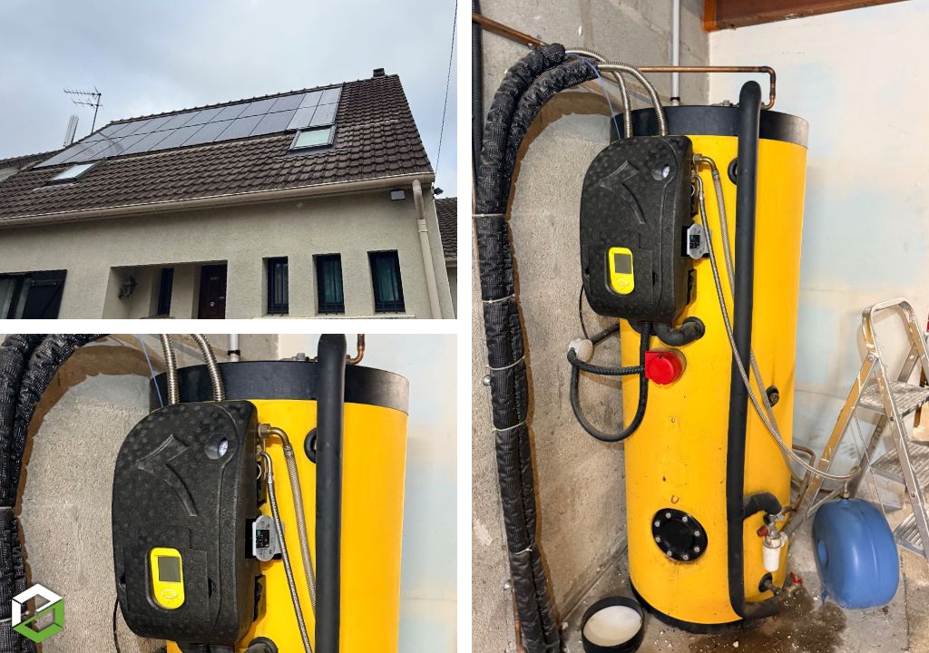 Dépannage d'un chauffe eau solaire Clipsol 