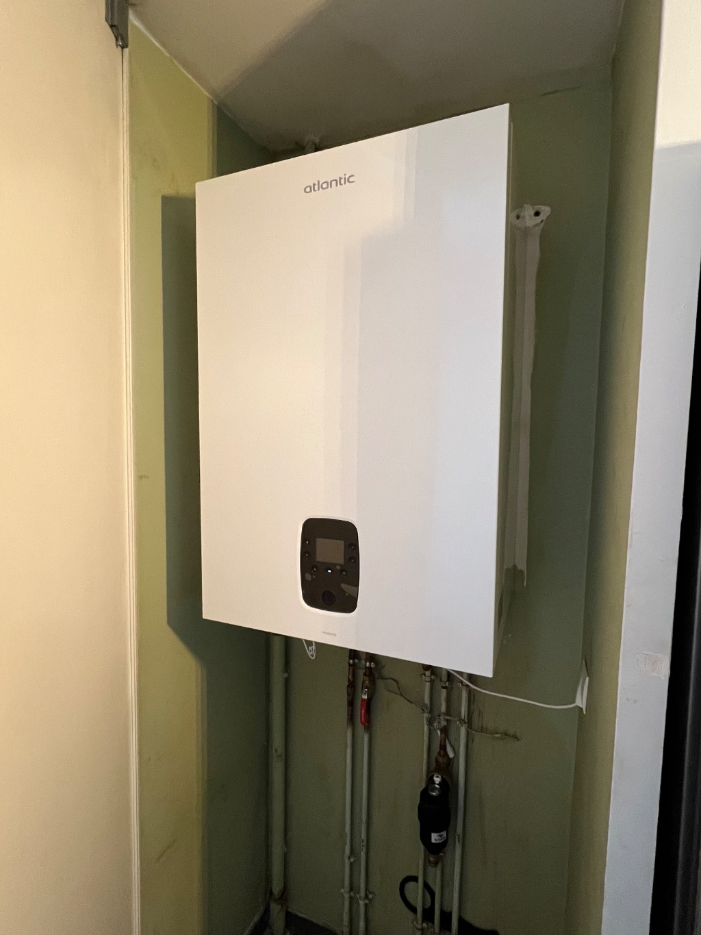 Remplacement d’une chaudière Chafoteau par une chaudière gaz condensation Atlantic à Chanteloup en Brie 