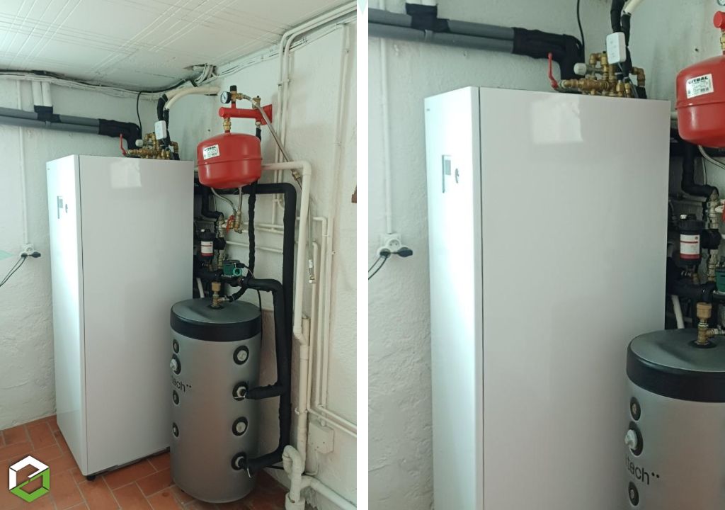 RENERGIE33 - Remplacement d'une chaudière gaz par une pompe à chaleur Air/Eau TOSHIBA ESTIA - Entreprise RGE-Gironde (33)