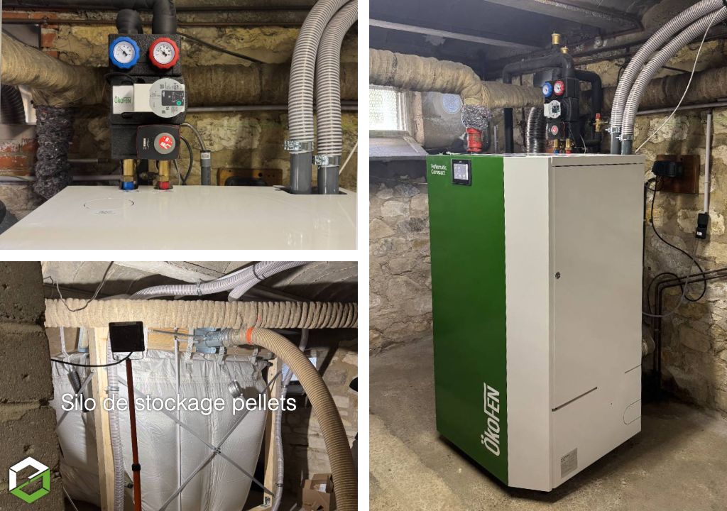 Installation d'une chaudière à granulés OköFEN pour un chauffage performant-Vienne (86)