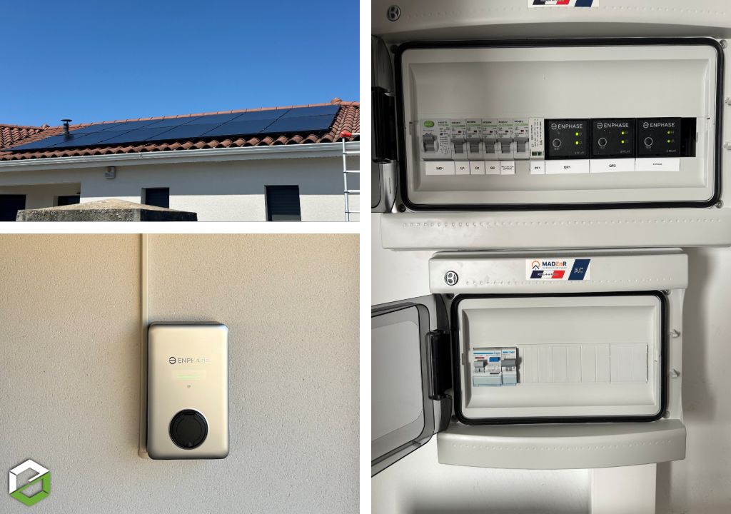 Installation Panneaux Photovoltaïques 6kWc avec batterie