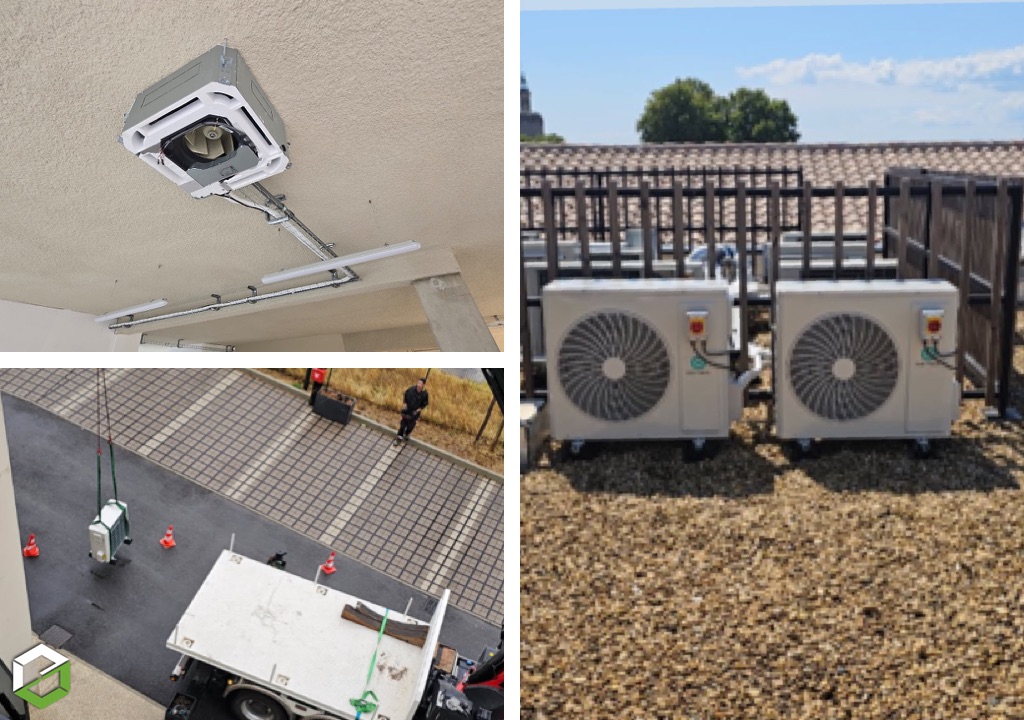 Installation pompe a chaleur AIR/AIR Heiwa-Gard (30)