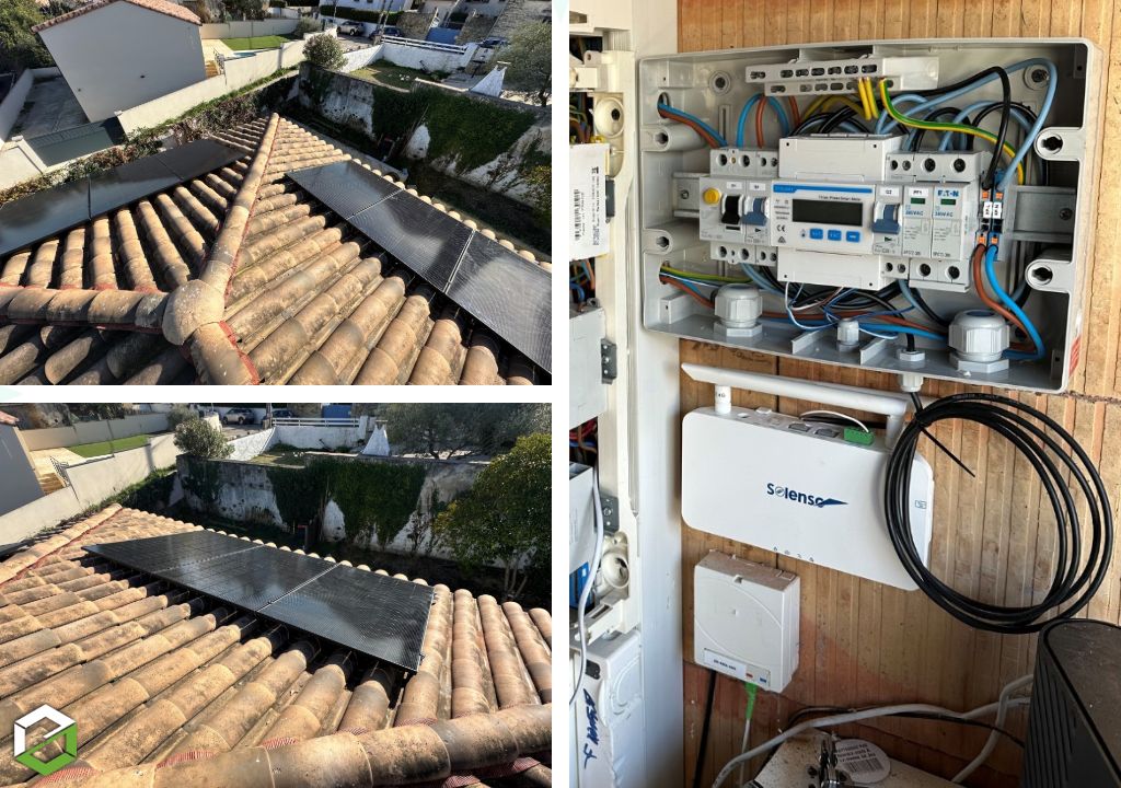 Installation panneaux Photovoltaïques 3kWc de marque Solenso