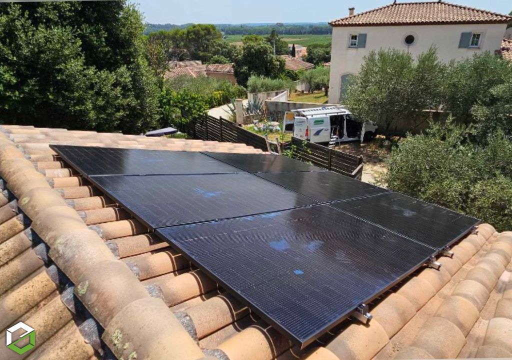 Installation panneaux photovoltaïques 3kWc DUALSUN