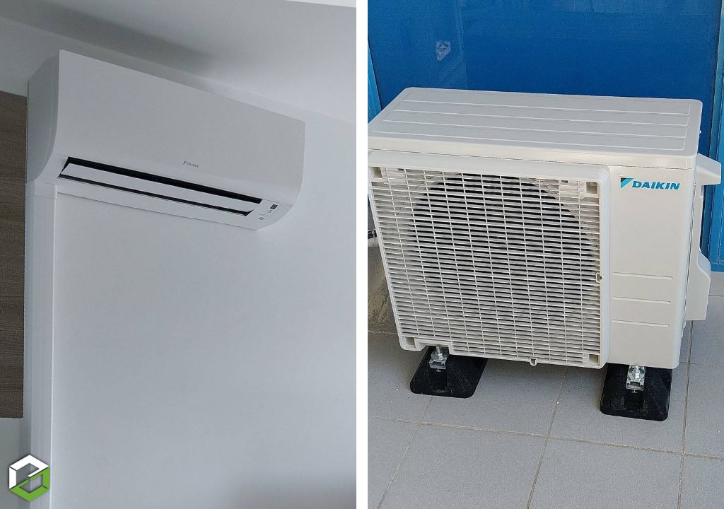 Une installation Daikin Sensira pour un confort optimal en toute saison