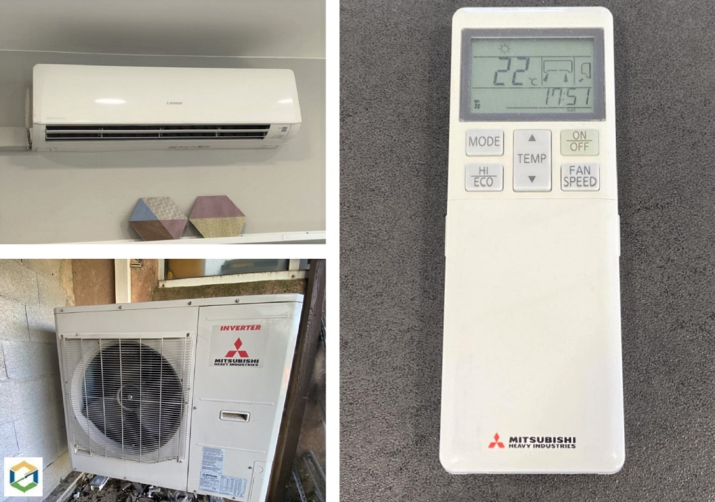 Consultez la chantier : installation climatiseur monosplit mural 10kw mitsubishi
