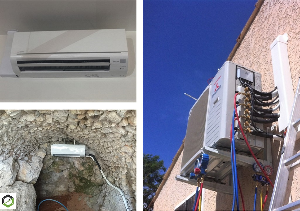 Consultez la chantier : installation d’une climatisation réversible multisplit mitsubishi 
