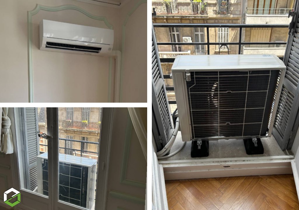 Installation climatiseur mono-split Mitsubishi Electric - RGE QualiPAC