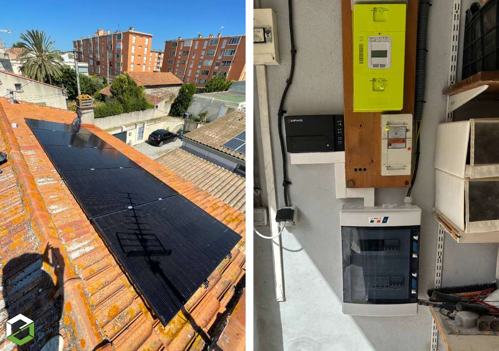 Consultez la chantier : installation de panneaux photovoltaïques en autoconsommation et revente de surplus par sbg energies