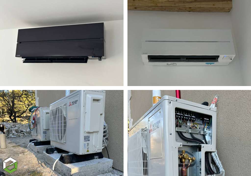 Consultez la chantier : installation d'un climatiseur mono-split mitsubishi electric